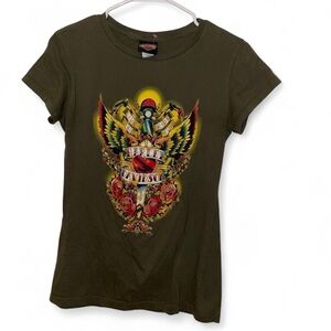 Harley-Davidson Olive Graphic Tee